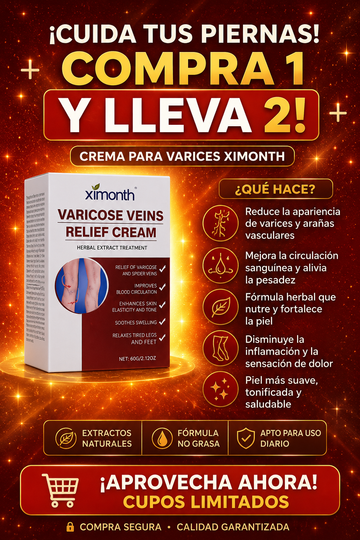 Crema Varicosas Ximonth